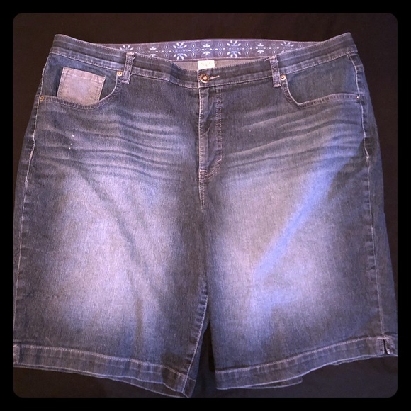 faded glory women's plus size shorts